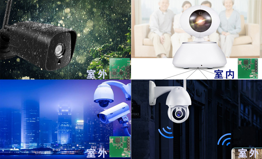 安防攝像頭通訊模塊遠距離無線通訊模塊寬帶計算以及傳輸模式