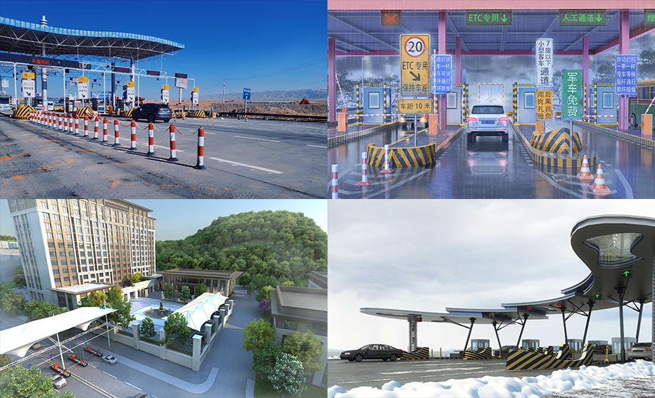 低功耗雷達(dá)模塊收費(fèi)站交叉口分車車輛限高應(yīng)用