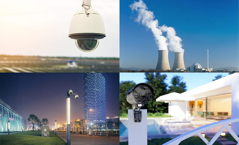 Remote wireless module power station/resort video surveillance